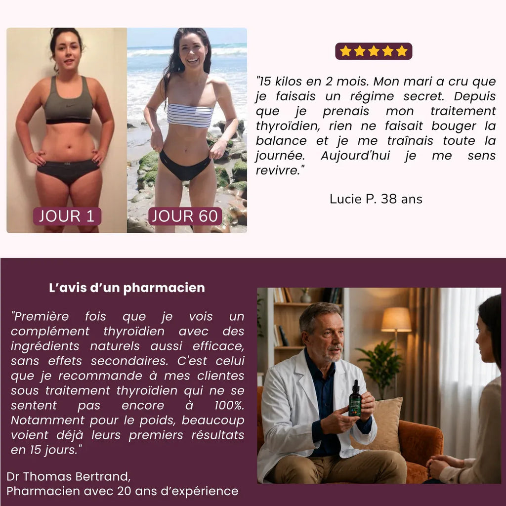 Gouttes Thyroïde — Soutien Métabolisme ThyroÏdien